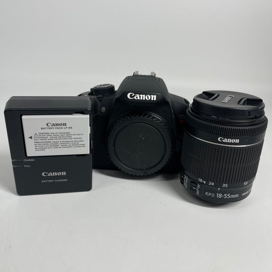 Canon EOS Rebel T5i 18.0MP Digital SLR DSLR Camera EF-S 18-55mm f/3.5-5.6 IS STM Lens