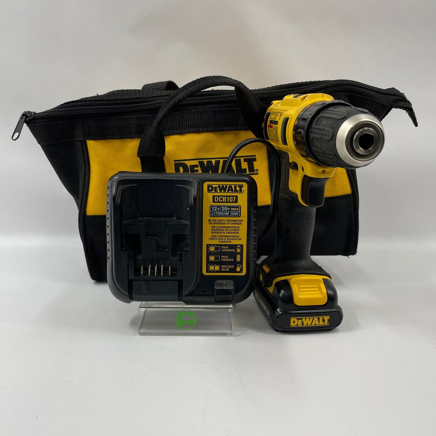 DeWalt DCD710 12V Max 3/8" (10mm) Cordless Drill Driver Kit
