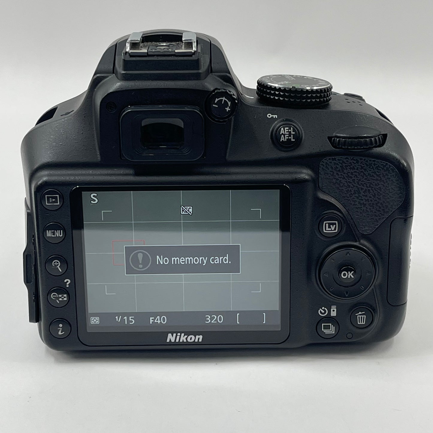 Nikon D3400 24.2MP Digital SLR DSLR Camera 11283 Shutter Count
