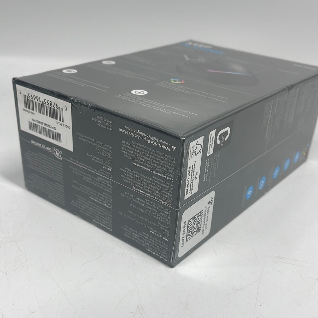 New Logitech G502 X Plus Lightspeed Wireless RGB Gaming Mouse 910-006160