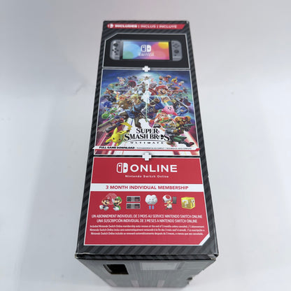 Nintendo Switch OLED Video Game Console HEG-001 Smash Bros Ultimate Edition