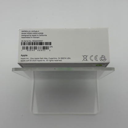 New Apple AirPods 4th Gen with Charging Case A3053 A3058 A3050 MXP63LL/A