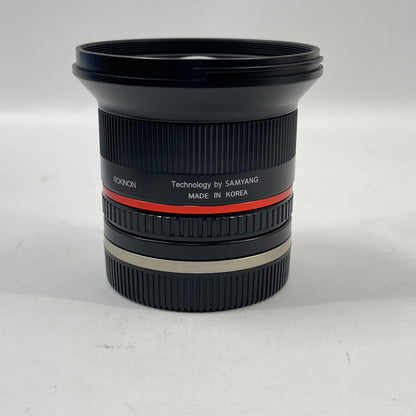 Rokinon High Speed Wide Angle Lens 12mm f/2.0 NCS CS For Sony E-Mount