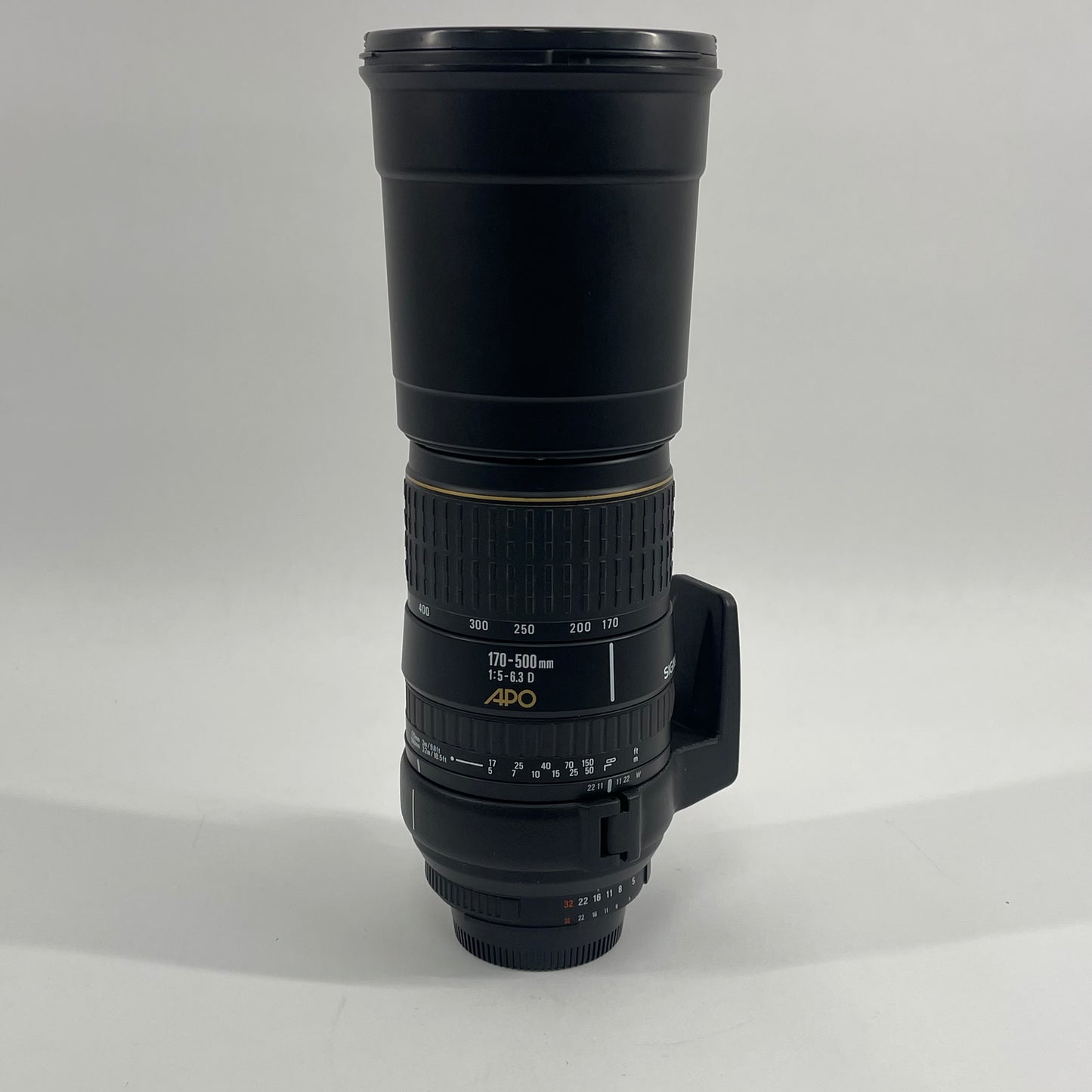 Sigma Telephoto Zoom Lens 170-500mm f/5-6.3 D APO For Nikon F Mount