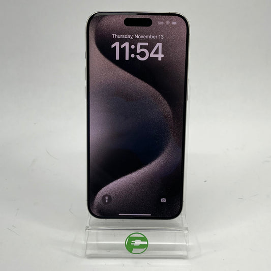 Unlocked Apple iPhone 15 Pro Max 512GB Natural Titanium MU6D3LL/A