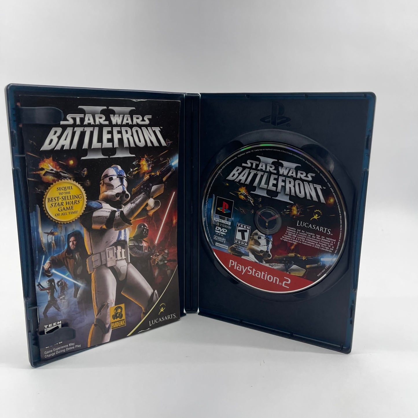 Star Wars Battlefront 2 [Greatest Hits] (Sony PlayStation 2 PS2, 2005)
