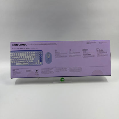 New Logitech Icon Combo White/Blue 920-013888 For PC and Mac