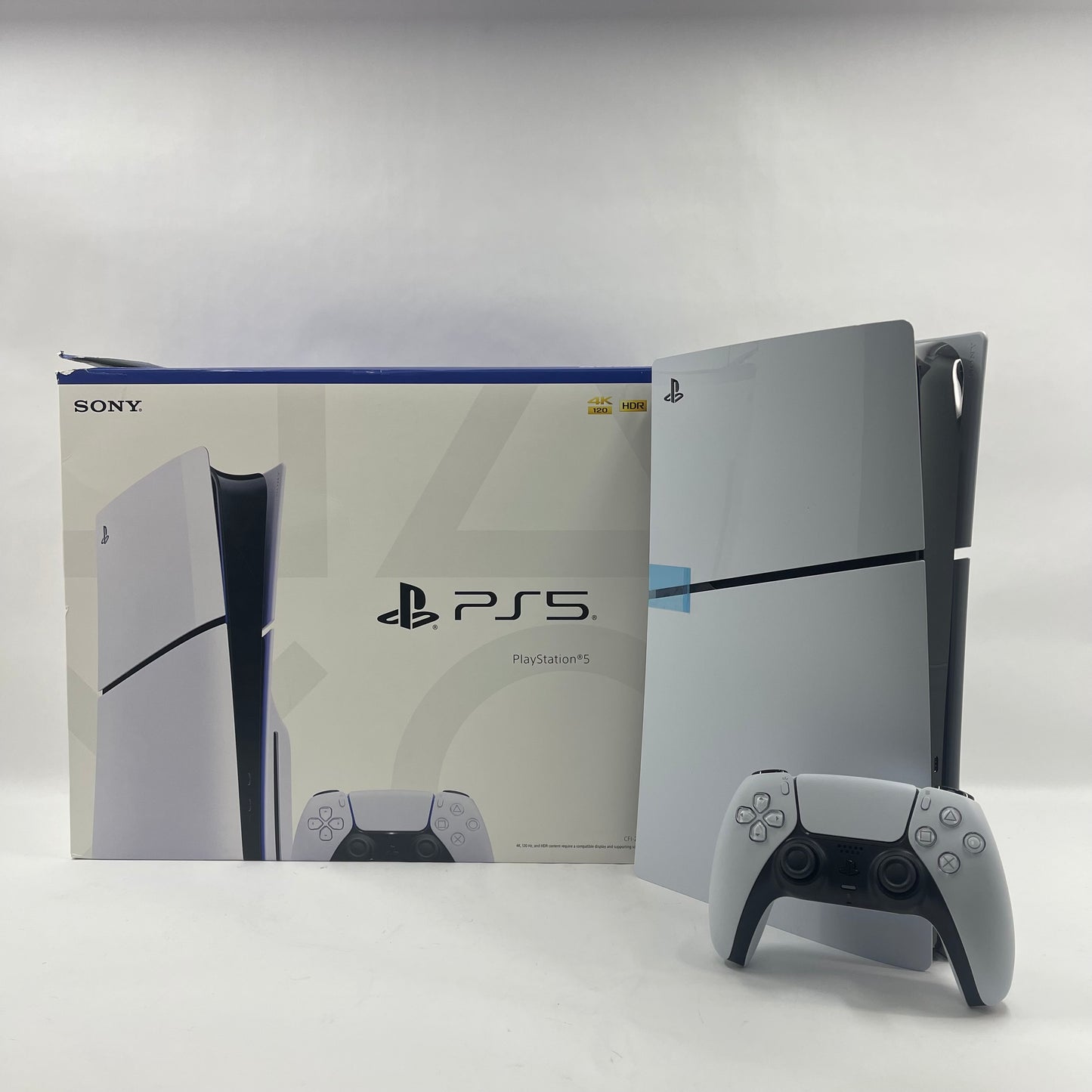 Sony PlayStation 5 Slim Disc Edition PS5 1TB White Console Gaming System