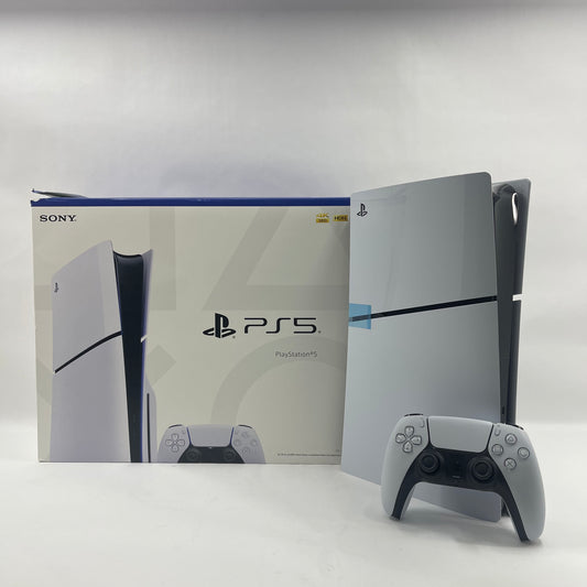 Sony PlayStation 5 Slim Disc Edition PS5 1TB White Console Gaming System