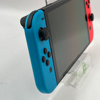 Nintendo Switch OLED Video Game Console HEG-001 Red/Blue