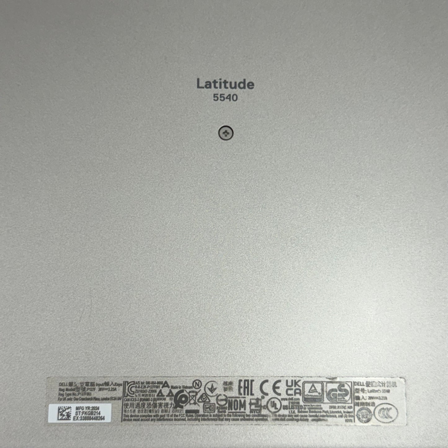 Dell Latitude 5540 15.6" i5-1345U 1.6GHz 16GB 256GB SSD intel Iris Xe Graphics