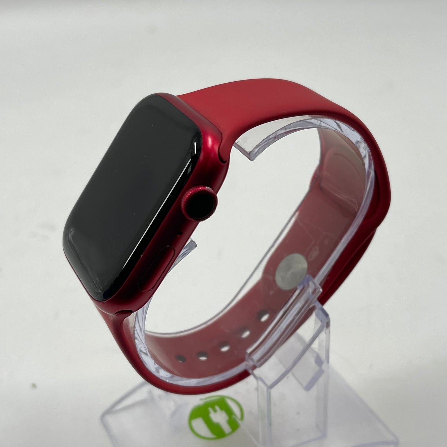 GPS Only Apple Watch Series 9 45MM Product Red Aluminum Red Sport Band A2980