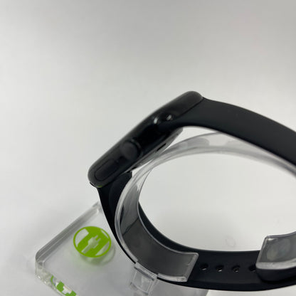 Unlocked Apple Watch Series 10 46MM Black Aluminum Black Sport Band MWY43LW/A