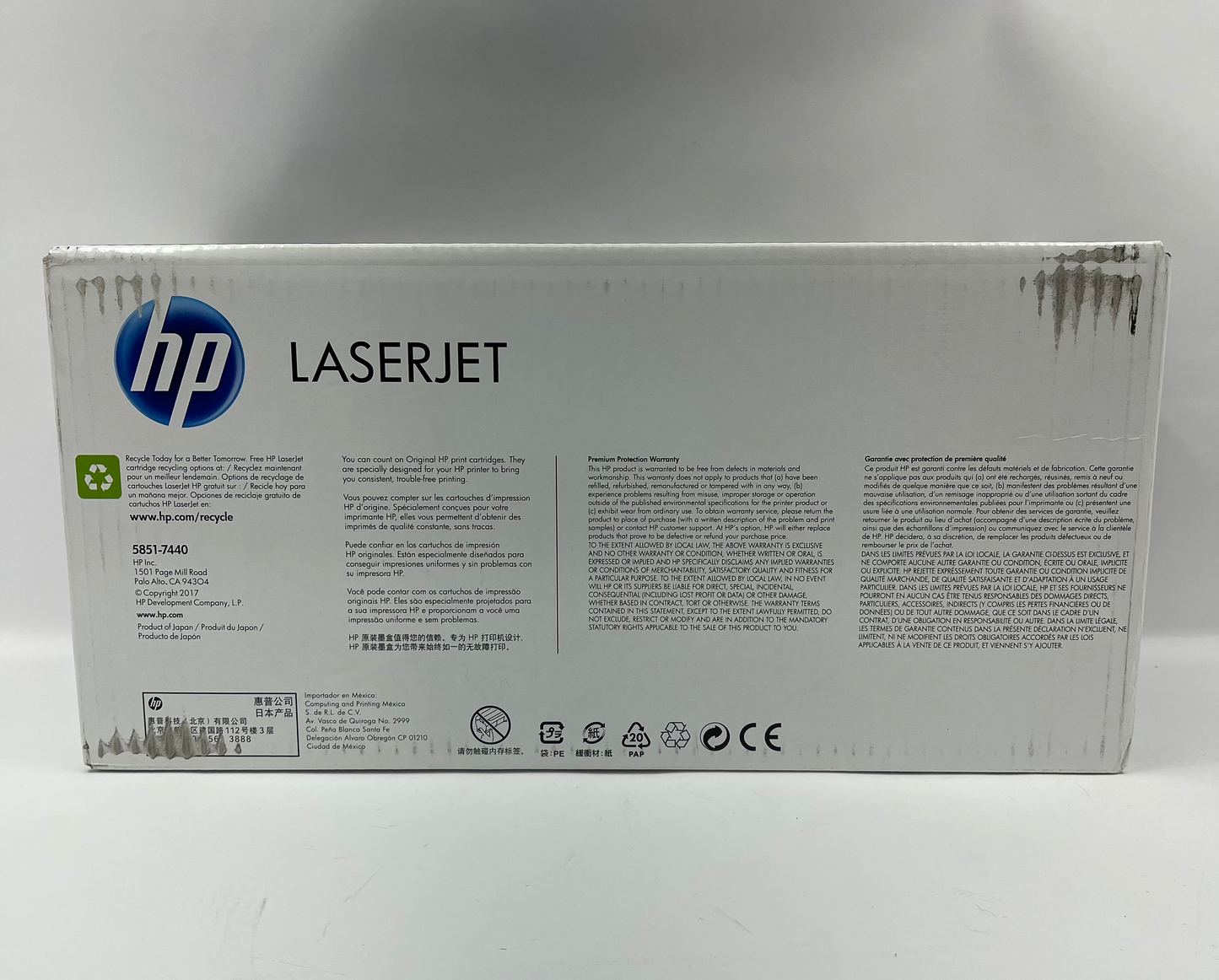 New HP 656X CF463X Magenta Toner Cartridge Prod Date Oct 2022