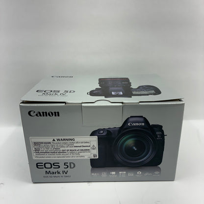 New Canon EOS 5D Mark IV 30.4MP Digital SLR DSLR Camera Body Only