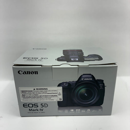 New Canon EOS 5D Mark IV 30.4MP Digital SLR DSLR Camera Body Only