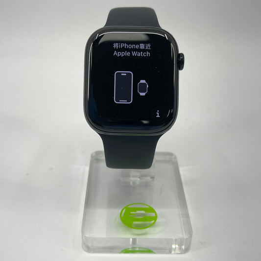 GPS Only Apple Watch Series 11 46MM Jet Black Aluminum Black Sport Band