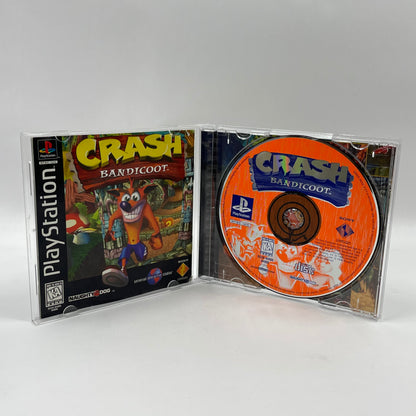 Crash Bandicoot [Black Label] (Sony PlayStation 1 PS1, 1996)