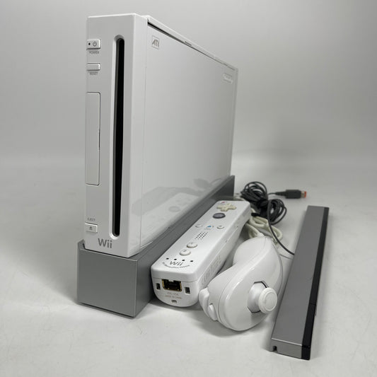 Nintendo Wii Video Game Console RVL-001 White