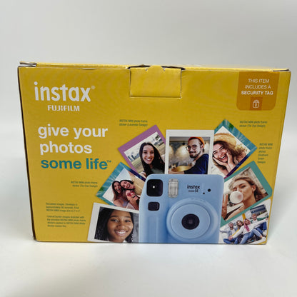 New Fujifilm Instax Mini SE Instant Camera Bundle Blue Blister 6000238542