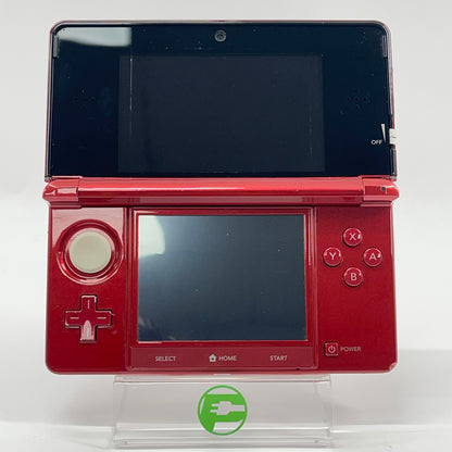 Nintendo 3DS Handheld Game Console CTR-001 Metallic Red