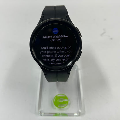 WiFi Only Samsung Galaxy Watch5 Pro Titanium Smartwatch SM-R920NZKAXAA