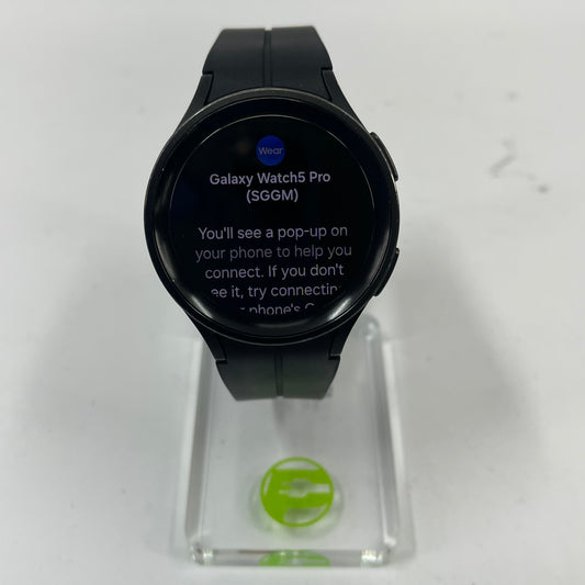 WiFi Only Samsung Galaxy Watch5 Pro Titanium Smartwatch SM-R920NZKAXAA
