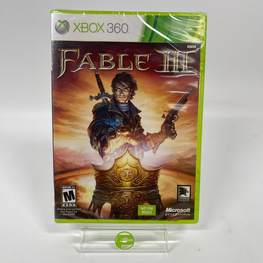 New Fable III [Not For Resale] (Microsoft Xbox 360, 2010)