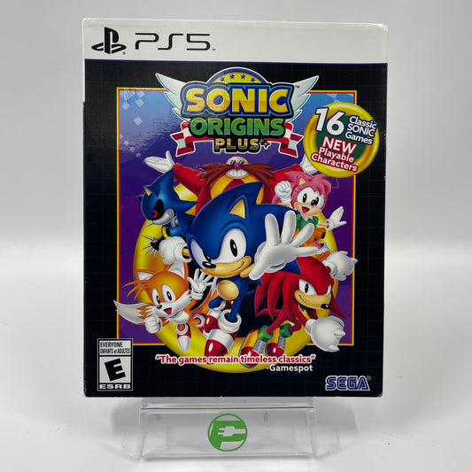 Sonic Origins Plus (Sony PlayStation 5 PS5, 2023)