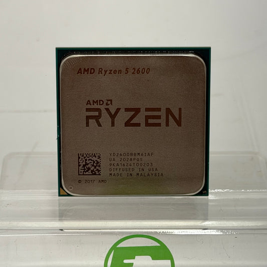 AMD Ryzen 5 2600 3.40GHz 6 Core YD2600BBM6IAF 12 Thread AM4