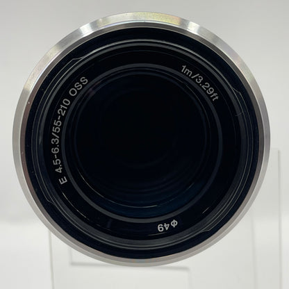 Sony E 55-210mm f/4.5-6.3 E-Mount Telephoto Lens SEL55210