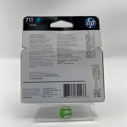 New HP 711 CZ130A Cyan Ink Cartridge