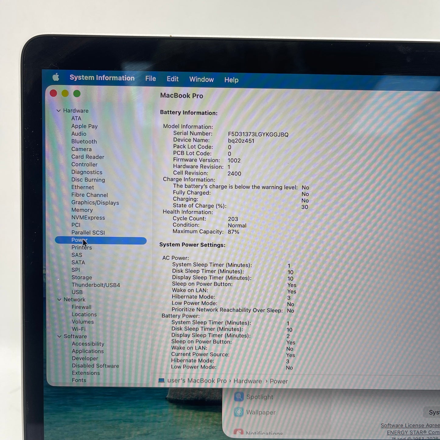 2022 Apple MacBook Pro 13.3" M2 10C GPU 3.5GHz 8GB RAM 256GB SSD A2338