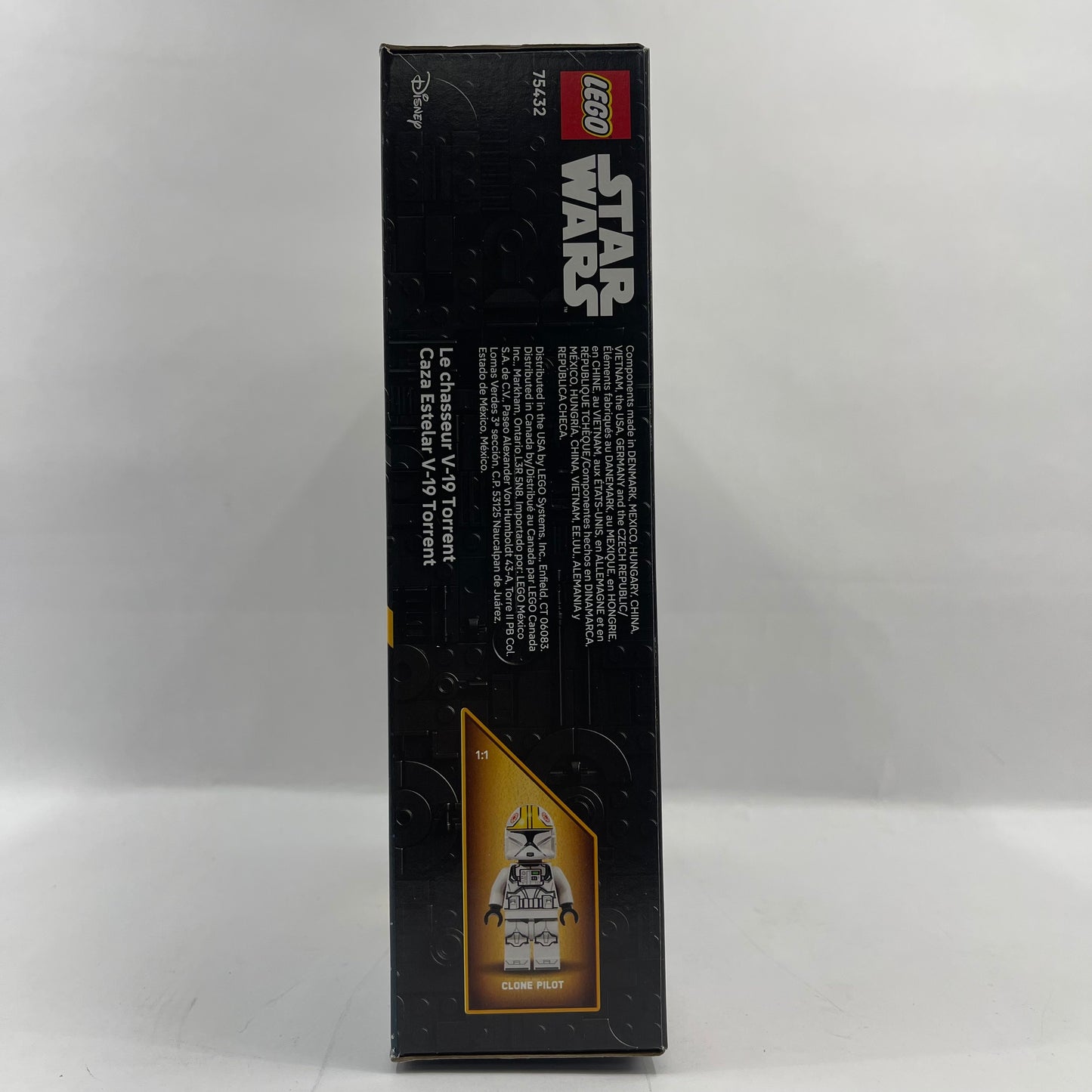 New LEGO Star Wars V-19 Torrent Starfighter Building Toy 75432