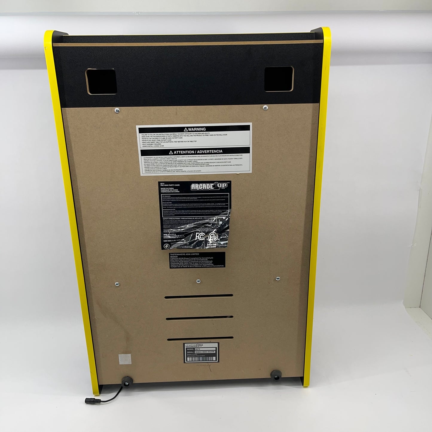 Arcade1Up Pac-Man Party-Cade 12-In-1 Arcade Machine 8274