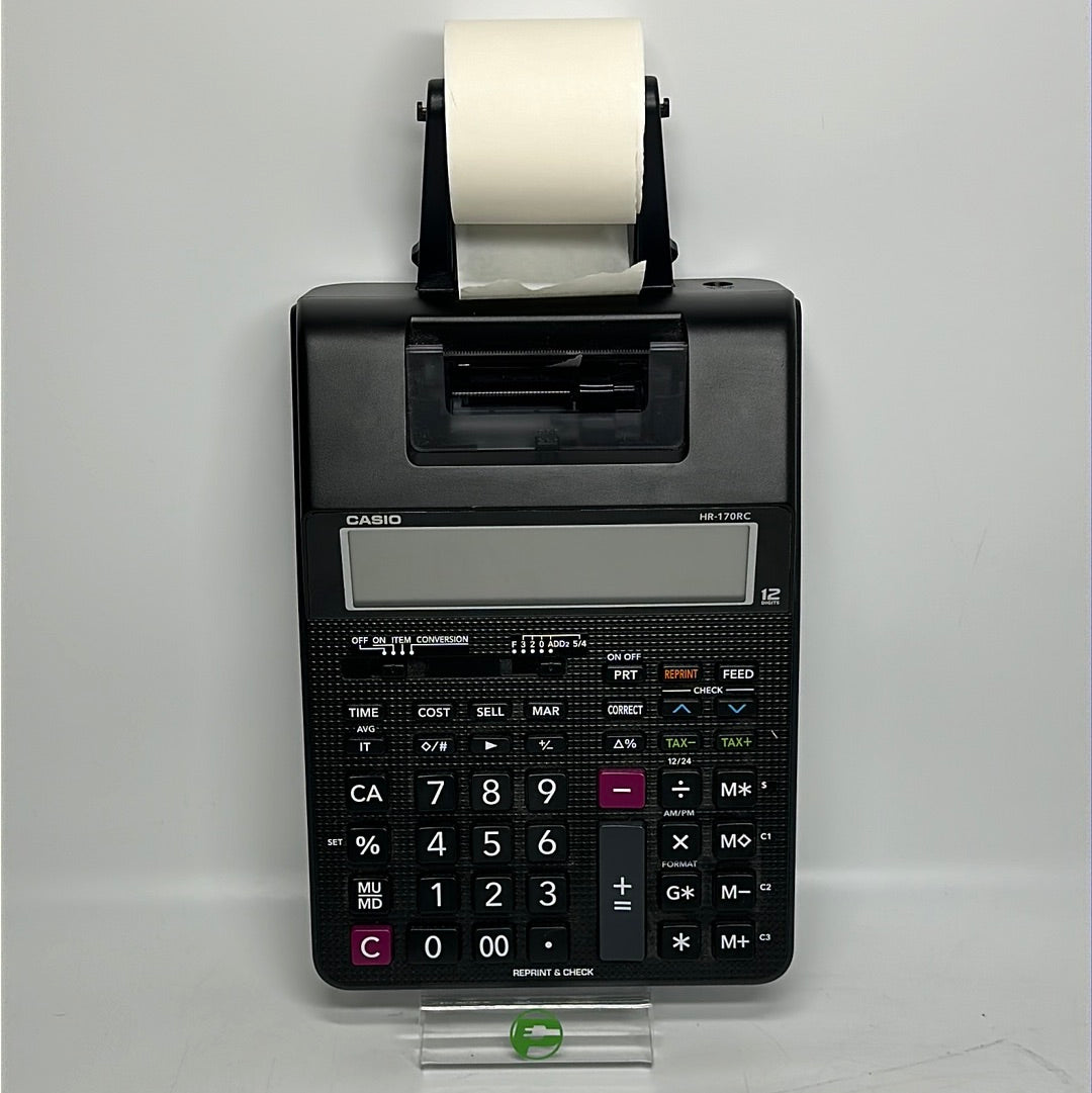 Casio HR-170RC Printing Desktop Calculator