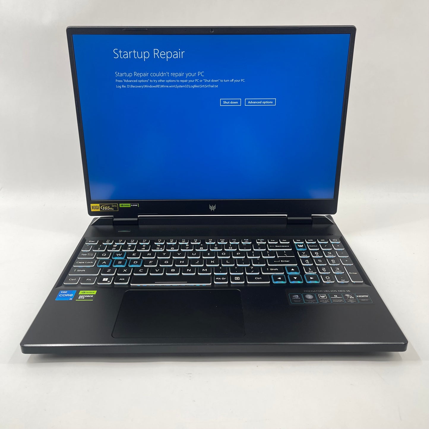 Acer Predator Helios Neo 16 16" Core i5-13500HX 32GB RAM GeForce RTX 4050 NO SSD