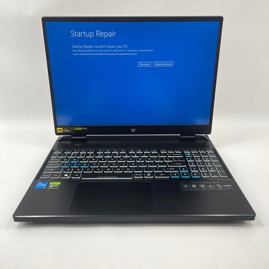 Acer Predator Helios Neo 16 16" Core i5-13500HX 32GB RAM GeForce RTX 4050 NO SSD