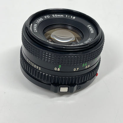 Canon FD 50mm f/1.8 Mount Lens