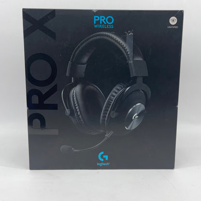 New Logitech G PRO X Wireless Lightspeed Gaming Headset Black 981-000906