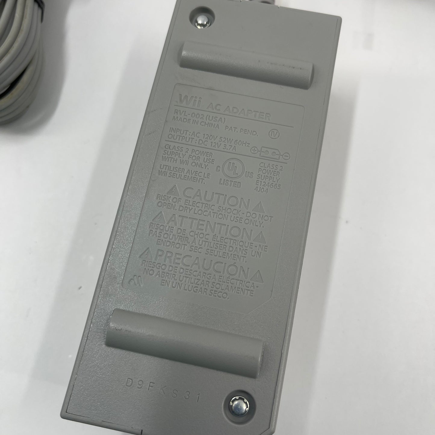 Nintendo Wii Game Console RVL-001 Super Mario Bros 25th Anniversary with Game