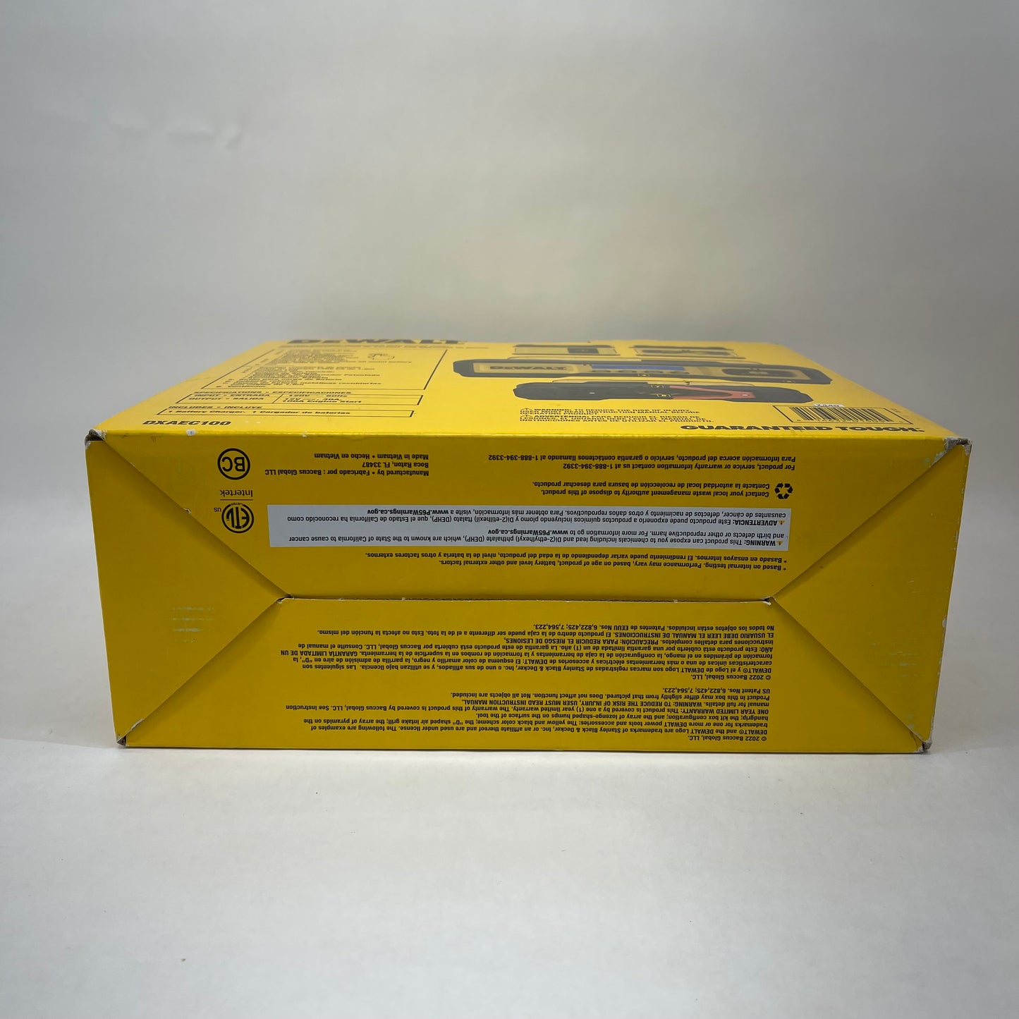 New DeWalt DXAEC100 Professional Battery Charger