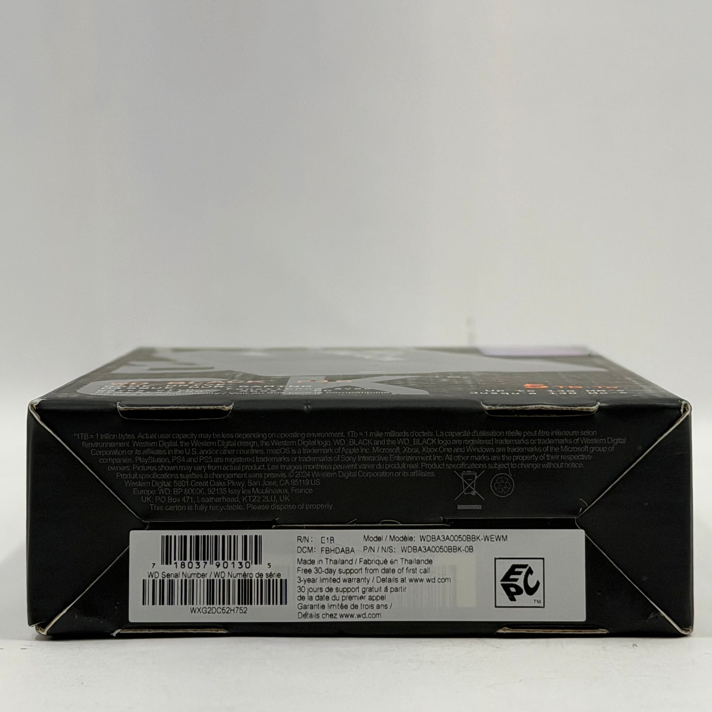 New Western Digital 2.5" WD_Black P10 5TB HDD WDBA3A0050BBK-0B