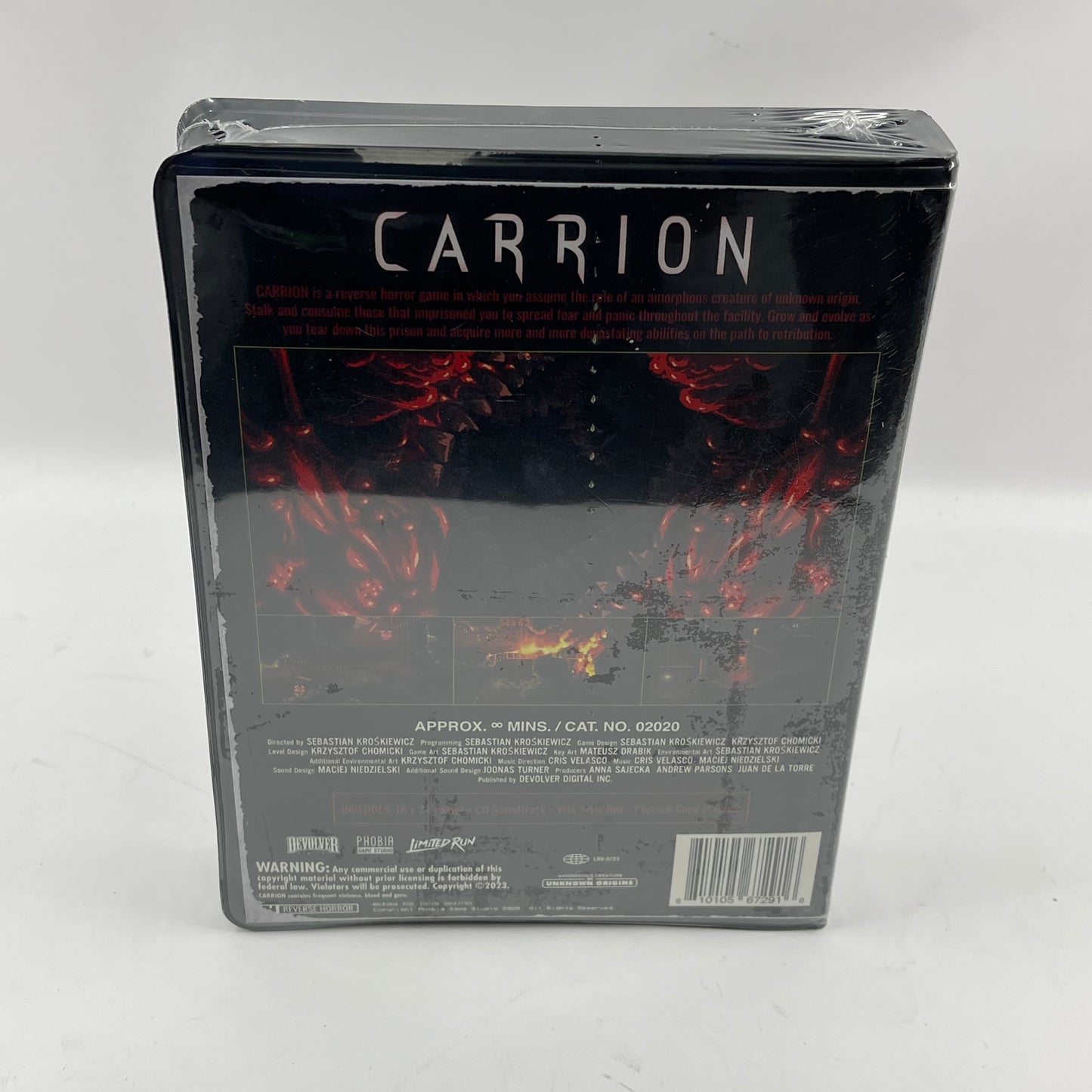 New Carrion [VHS Edition] (Sony PlayStation 4 PS4, 2022)