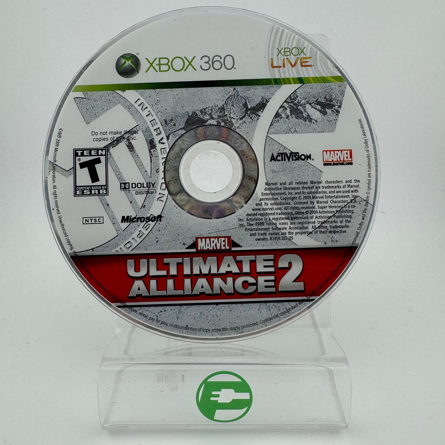 Marvel Ultimate Alliance 2 (Microsoft Xbox 360, 2009)