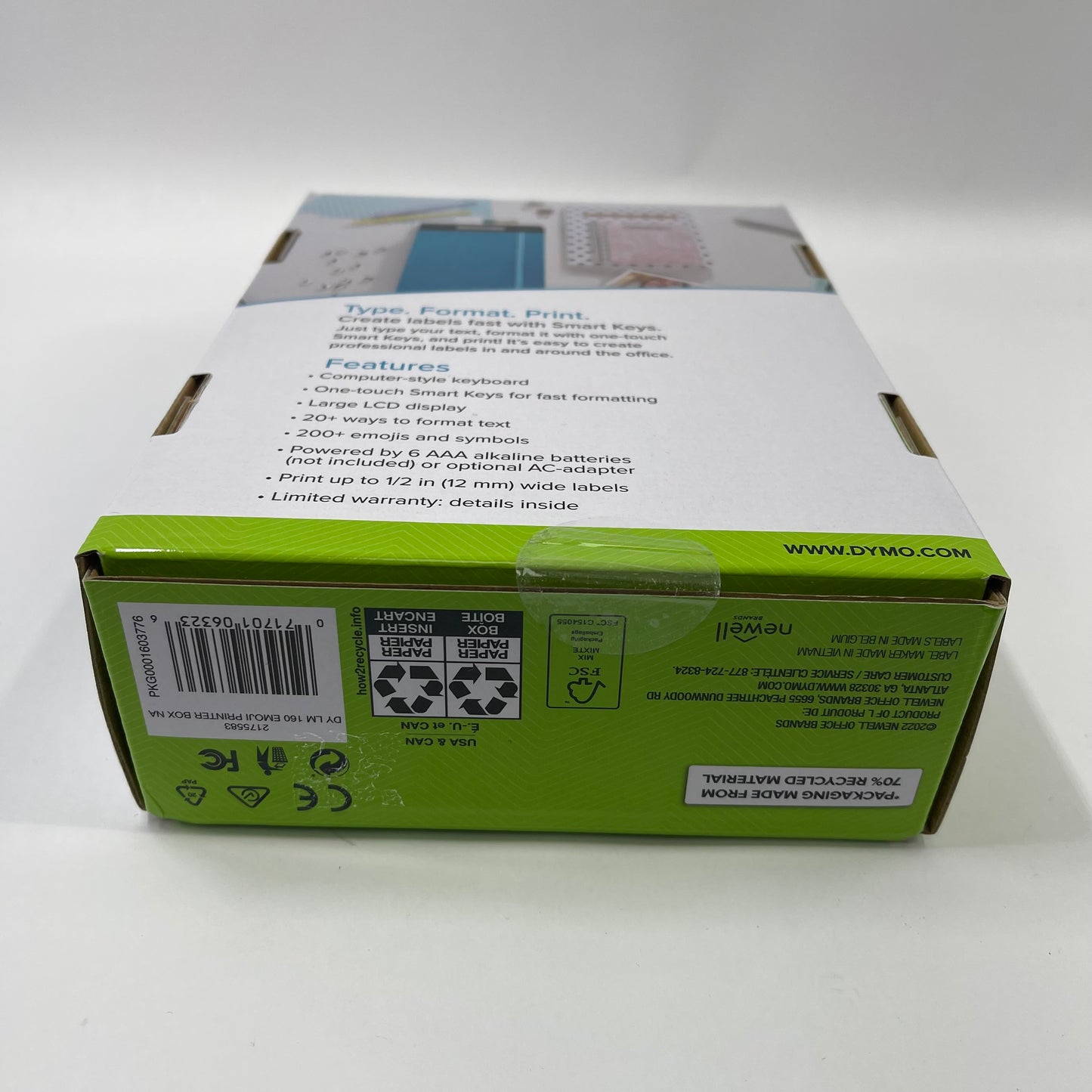 New Dymo LabelManager 160e Portable Label Maker 2175583