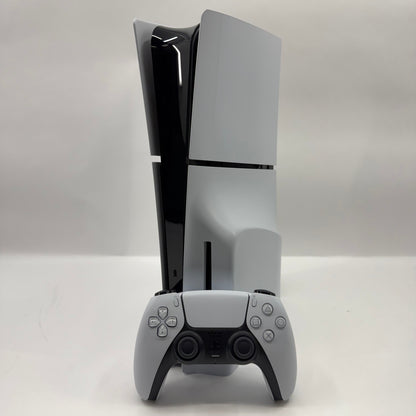 Sony PlayStation 5 Slim Disc PS5 1TB White Console Gaming System CFI-2015