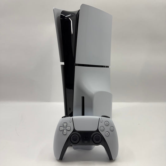 Sony PlayStation 5 Slim Disc PS5 1TB White Console Gaming System CFI-2015