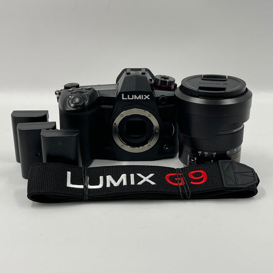 Panasonic Lumix G9 20.3MP Mirrorless Camera Leica DG 12-60mm f/2.8-4.0 Lens