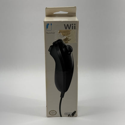 New Nintendo Nunchuk Controller RVL-004 Black